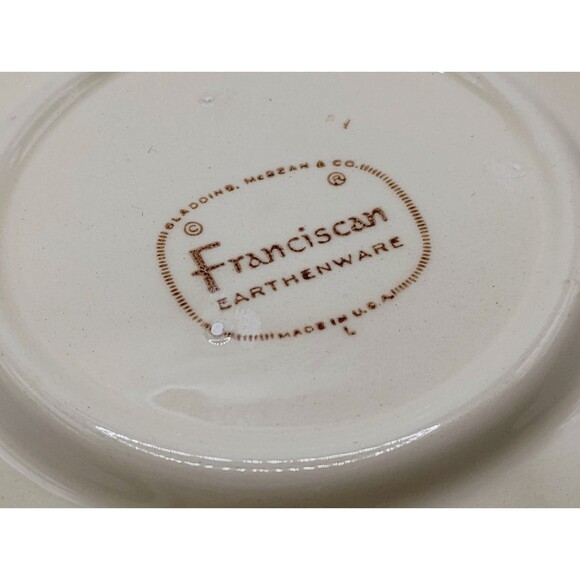 Vintage Franciscan Desert Rose Coffee/Tea Cup & Saucer Set USA Made Retired #4 - Picture 6 of 11